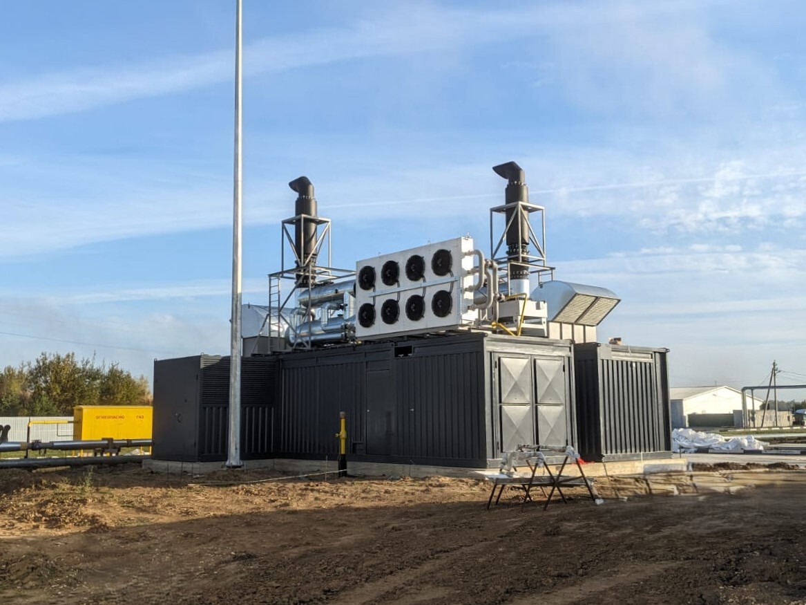 ДВС Ресурс» изготовила и отгрузила энергоцентр для Тепличного комбината в Московской области