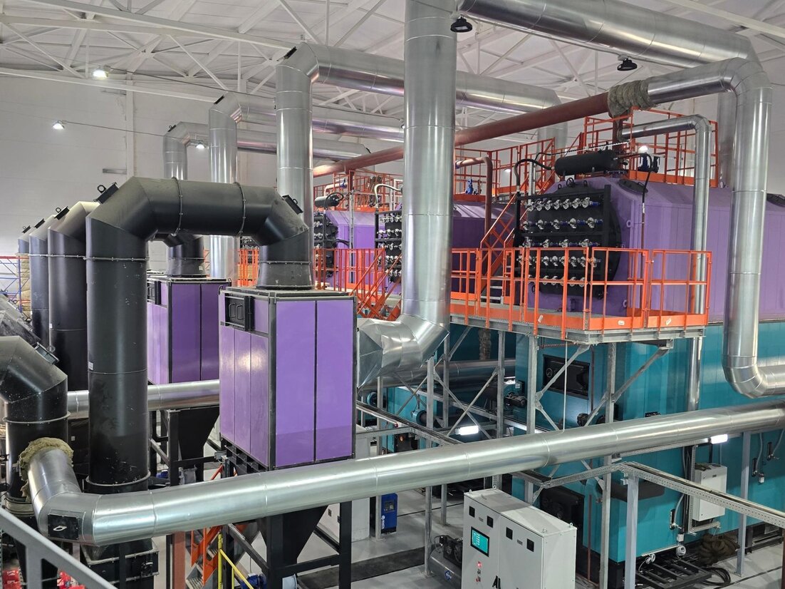 В поселке 25 лесозавода заработала самая мощная пеллетная котельная Архангельска