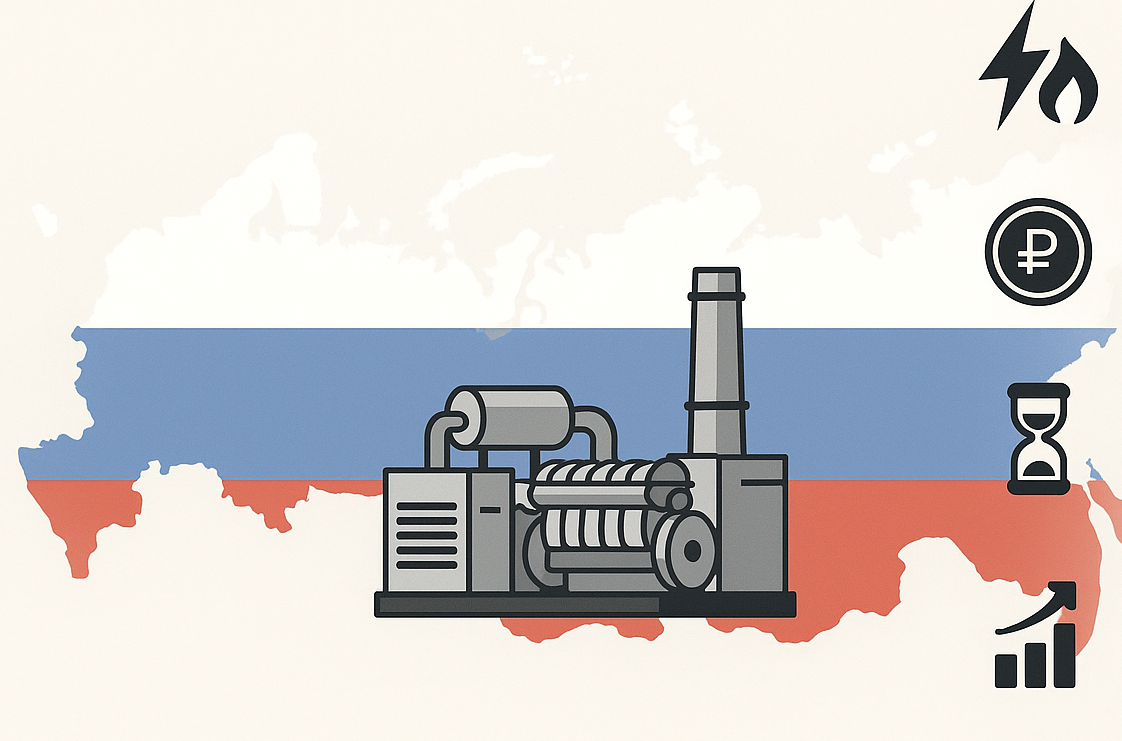 Распределенная генерация и газопоршневые электростанции: энергия там, где она нужна