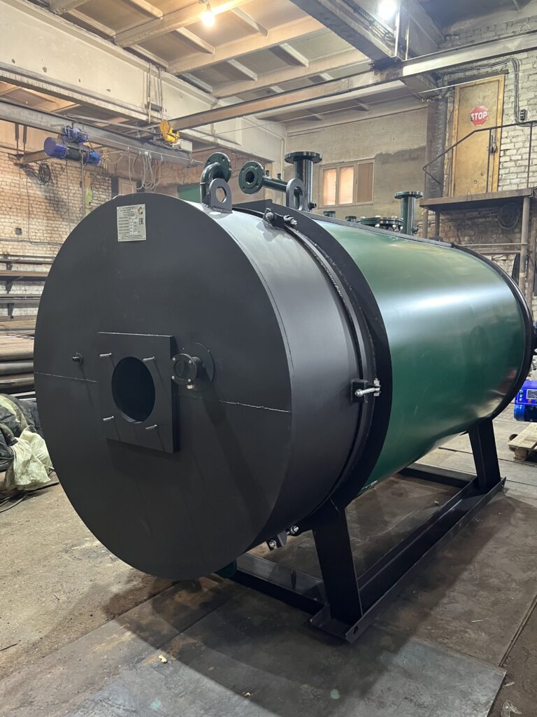 Компания «Кировские котлы» изготовила для заказчика два водогрейный газовых автоматизированных котла ВК-21