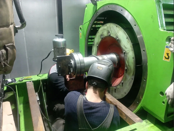 Ремонты 4 валов генераторов ГПУ Jenbacher для тепличных комбинатов и компании в сфере теплоэнергетики