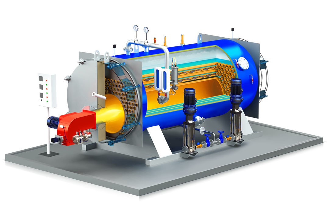 Мобильная котельная. Паровой котел на дизеле для горнодобывающего предприятия